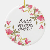 母最高の母の日 |オーナメント セラミックオーナメント (裏面)