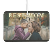 母最高の母の日 カーエアーフレッシュナー (正面)