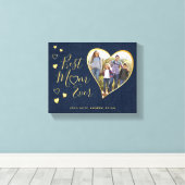 母最高の母の日 キャンバスプリント (インサイチュ (ウッドフロア))