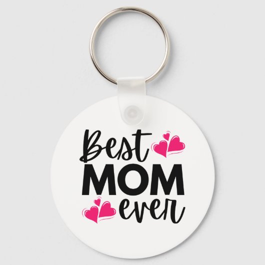 母最高の母の日 キーホルダー (正面)