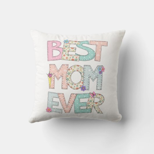 母最高の母の日 クッション (裏面)