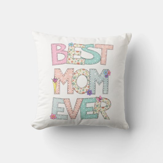 母最高の母の日 クッション (正面)