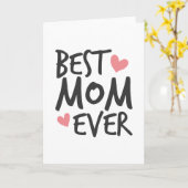 母最高の母の日 | グリーティングカード (黄色い花)