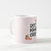 母最高の母の日 コーヒーマグカップ (正面左)