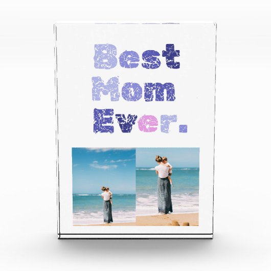 母最高の母の日 フォトブロック (正面)