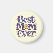 母最高の母の日 マグネット (正面)