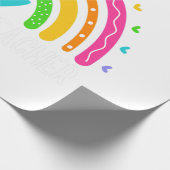 母最高の母の日Tシャツ ラッピングペーパー (角)