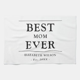 母最高の母の贈り物キッチンタオル キッチンタオル