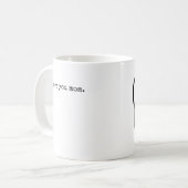 母最高の母l母の日l私はあなたを愛している コーヒーマグカップ (正面左)