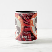 母最高の生野の花 マグカップ (中央)