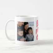 母最高の親の日の写真 コーヒーマグカップ (左)