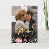 母最高の親の日 シーズンカード (正面)