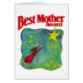 母最高の賞の母の日カード (正面)