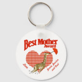 母最高の賞記念 キーホルダー (正面)