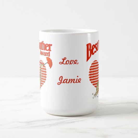 母最高の賞記念 コーヒーマグカップ (中央)