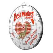 母最高の賞記念 ダーツボード (正面右)