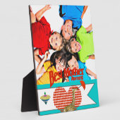 母最高の賞記念 フォトプラーク (側面)