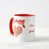 母最高の賞記念 マグカップ (正面左)