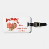 母最高の賞記念 ラゲッジタグ (正面横)