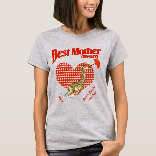 母最高の賞記念 Tシャツ (正面)