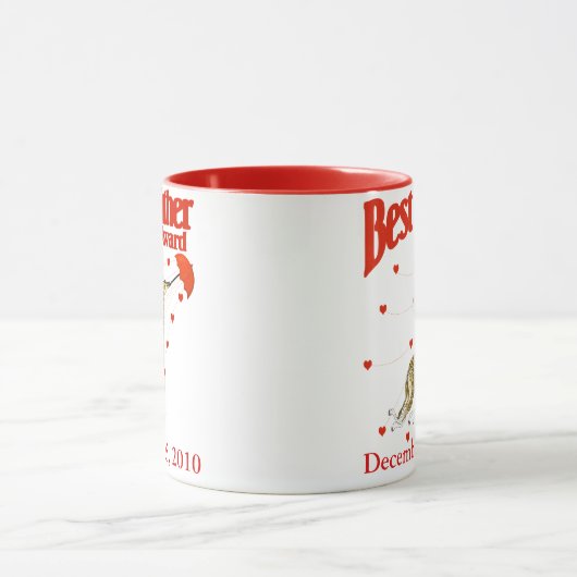 母最高の賞 マグカップ (中央)