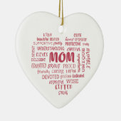 母最高の質と母の特徴インビ セラミックオーナメント (右)