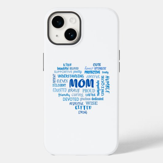 母最高の質と母の特徴インビ Case-Mate iPhoneケース (裏面)