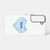 母最高の質と母の特徴インビ SAMSUNG GALAXYケース (裏面横)