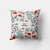 母最高の魔法の水の色ガーデン母の日 クッション