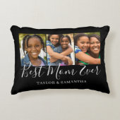 母最高の3フォトコラージュアクセント枕 アクセントクッション (正面)