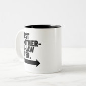 母最高の・イン・ロー ツートーンマグカップ (正面左)