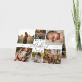 母最高の・エバー | 母の日6写真コラージュ カード (正面)