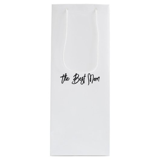 母最高の ワインギフトバッグ (正面)