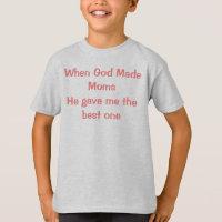 母最高のTシャツ