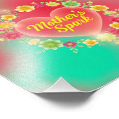 母炎ハート火花 フォトプリント            (角)