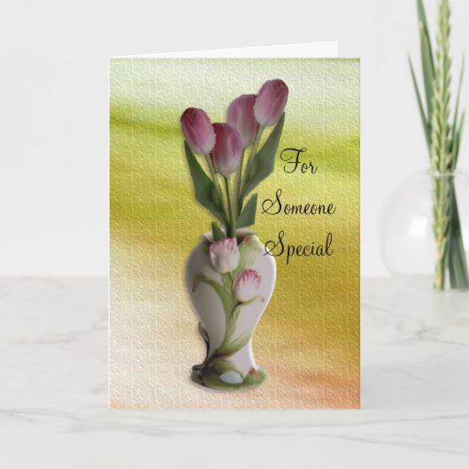 母特別な日誰か カード (正面)