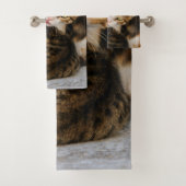 母猫が可愛いベビーが大好き バスタオルセット (インサイチュ)