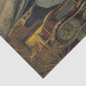 母猫と子猫の腕時計付き 薄葉紙 (詳細)