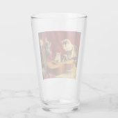母猫と子猫遊のギター タンブラーグラス (裏面)