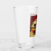 母猫と子猫遊のギター タンブラーグラス (右)