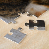 母猫はかわいい子ネコを愛します ジグソーパズル (側面)