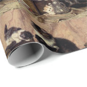 母猫・子猫 ラッピングペーパー (ロールコーナー)