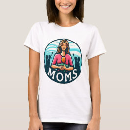 母祝と違う女性たち Tシャツ