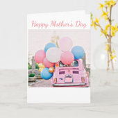 母祝の日までの時間******* カード (黄色い花)