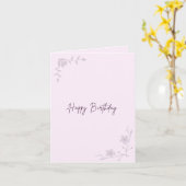 母笑わされるのカードの詩 カード (黄色い花)