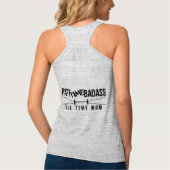 母筋肉タンクとして強い タンクトップ (裏面)