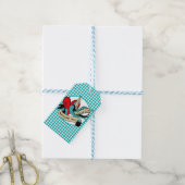 母素晴らしのタトゥーとハーレクイン母の日 ギフトタグ (より糸付き)