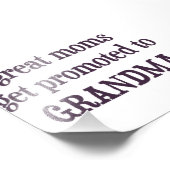 母素晴らしは祖母に昇進する フォトプリント            (角)