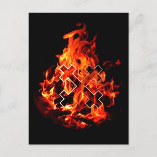 母素晴らしマラ十字架 ポストカード (正面)