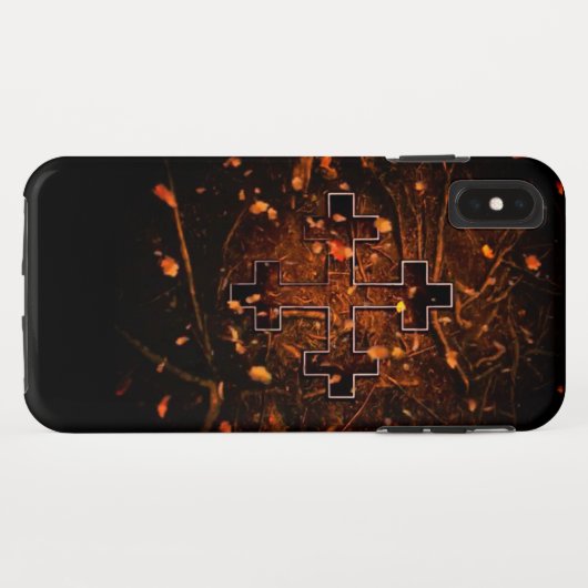 母素晴らしマラ十字架 Case-Mate iPhoneケース (裏面(横))